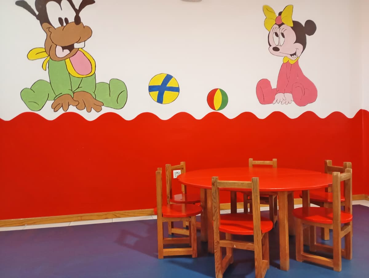 Comedor infantil en Ourense